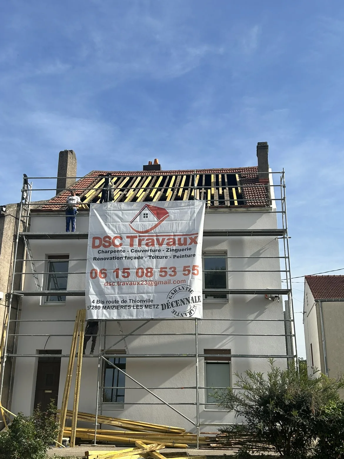 Recherche de fuite et reprise partielle de toiture à Maizières-Lès-Metz - photo 1 - Maizières-Lès-Metz