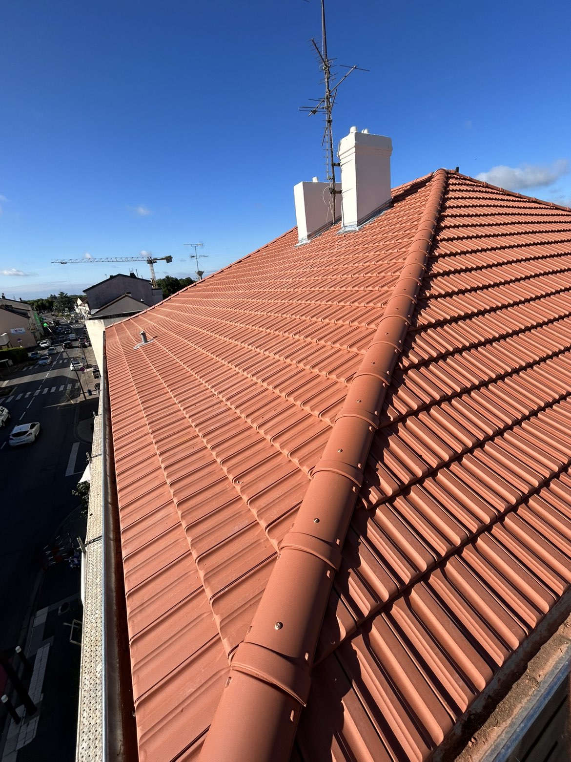 Rénovation complète de toiture en Moselle